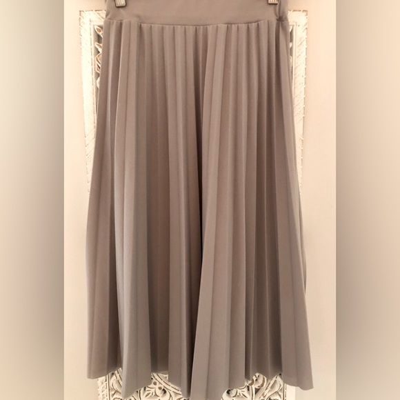 Dresses & Skirts - ❗️❗️SOLD ❗️❗️Grey pleated accordion skirt